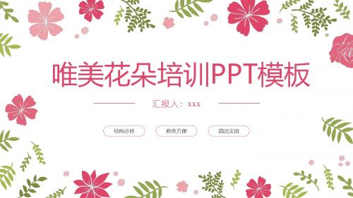 培训类ppt 