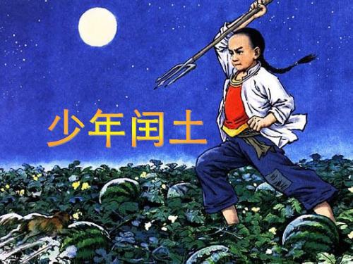 17少年闰土(集体备课)