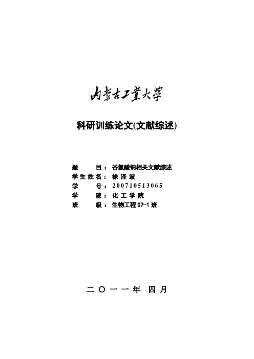 文献综述