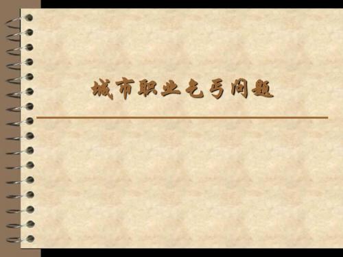 社会问题作业城市职业乞丐问题
