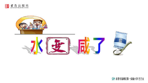 青岛版科学《《水变咸了》课件