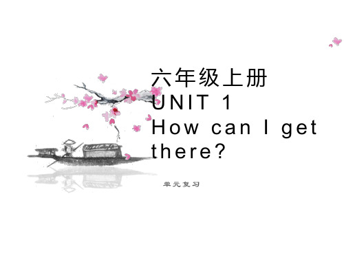 PEP六年级上册Unit 1 复习