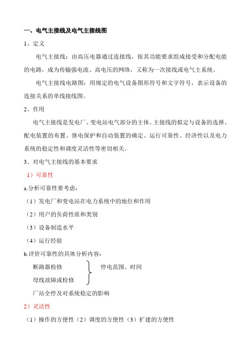 220KV母线接线形式