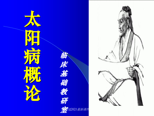 太阳病PPT课件
