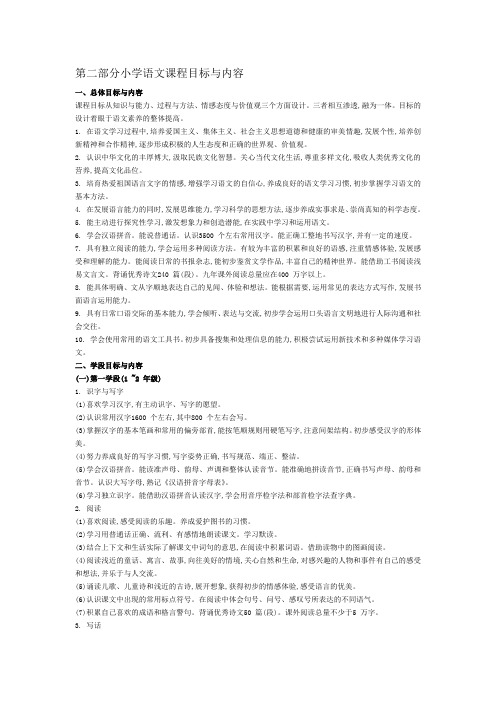 江西小学语文考点