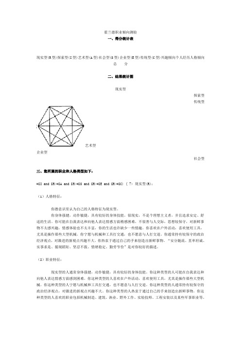 职业倾向测验