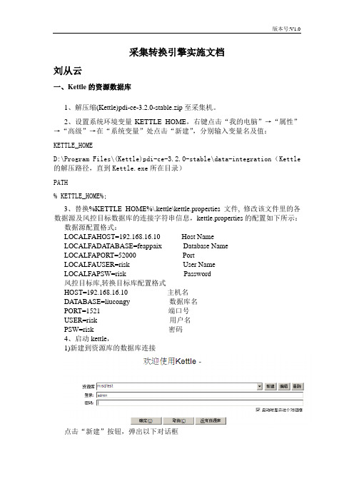kettle的配置