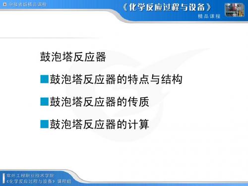 鼓泡塔反器2