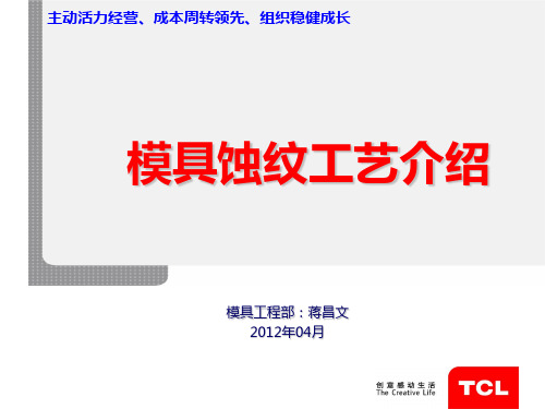 模具蚀纹工艺(1)综述