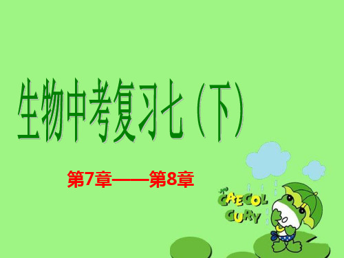 生物中考复习七(下)PPT课件 苏科版