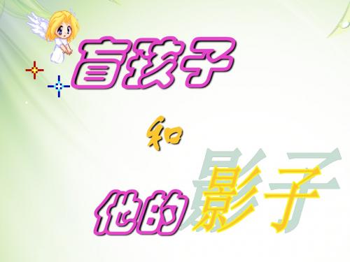 《盲孩子和他的影子》ppt课件