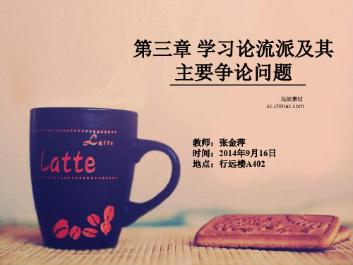 第三章 学习理论的流派与争论