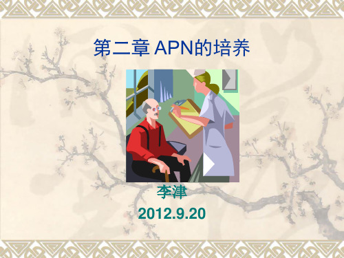 第二章高级实践护士培养