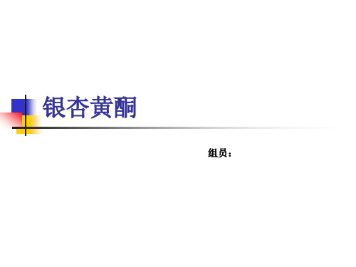 银杏黄酮