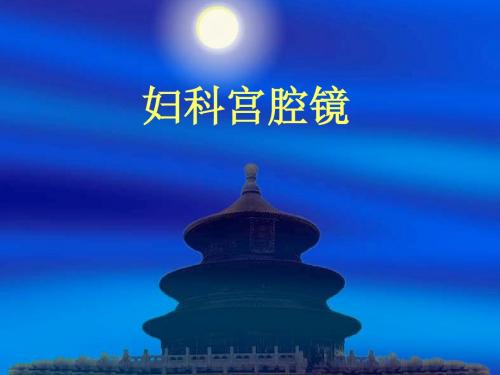 宫腔镜新