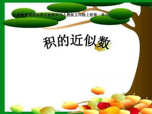 积的近似数课件