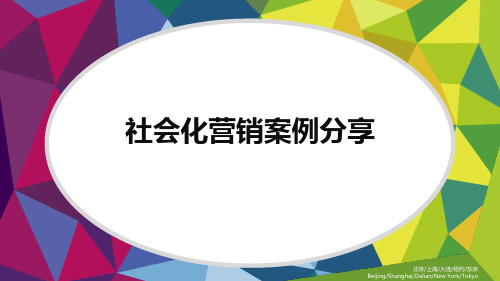 社会化营销案例分享