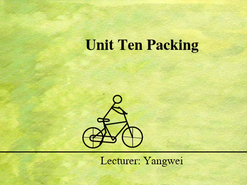 ch10 Packing