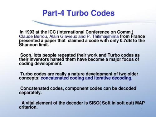 Coding Theory(part four)