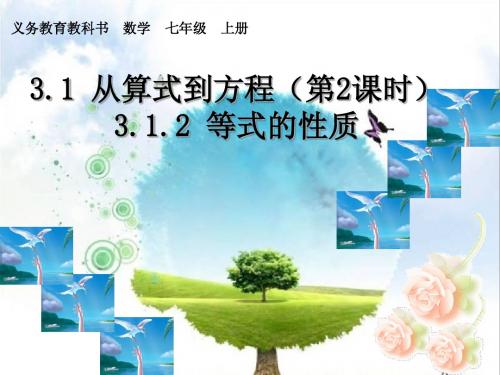 3.1.2 等式的性质