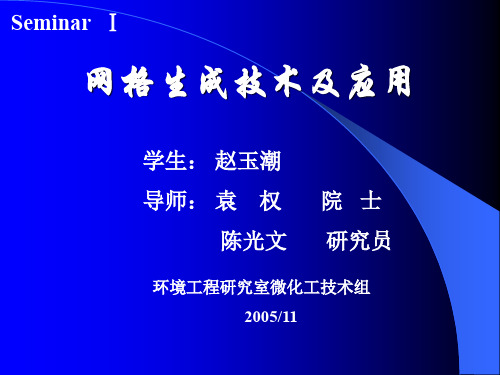 网格生成技术及应用