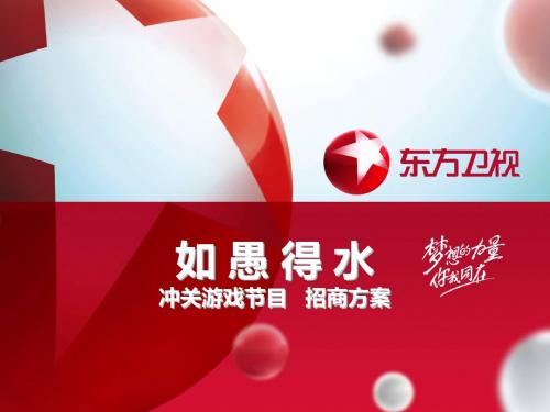 冲关游戏类节目《如愚得水》赞助方案