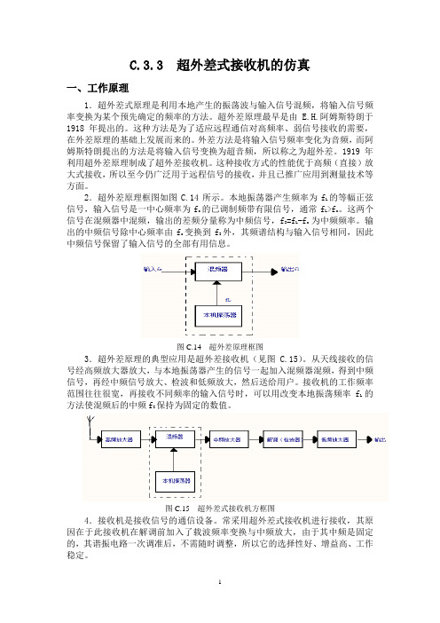 超外差式接收机的仿真