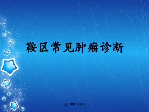 鞍区常见肿瘤精品课件