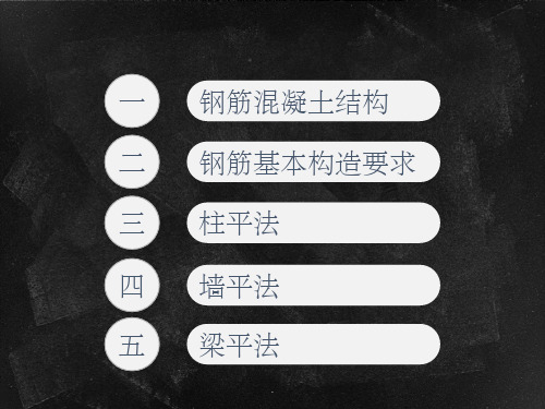 101图集钢筋平法PPT课件