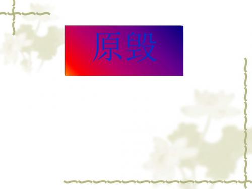 原毁ppt实用课件9