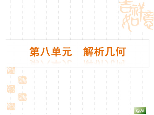 高三理科数学第一轮单元复习课件24