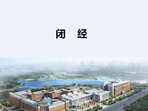 精品医学课件-闭经