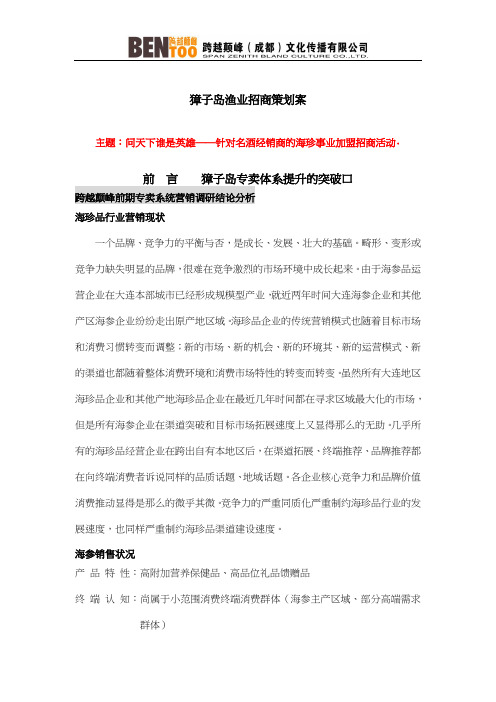 招商策划案