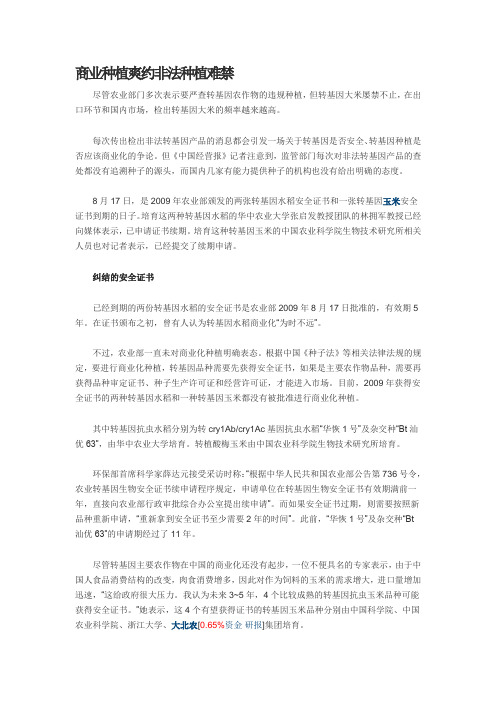 商业种植爽约非法种植难禁