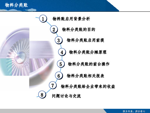 物料分类账培训教材