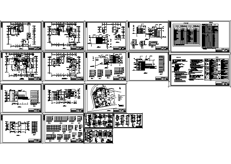 一套超级豪华别墅建筑施工图（含设计说明）