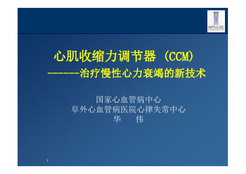CCM治疗心衰2014