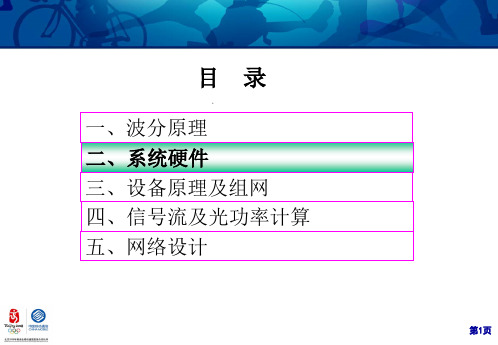 波分培训-各板卡功能汇总