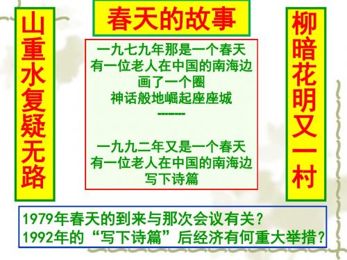 岳麓版高中历史必修二第四单元第20课《对外开放格局的形成》优秀教学课件(27张)(共27张PPT)