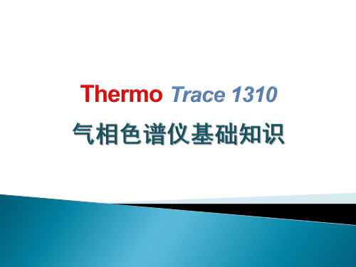Thermo Trace 1310 基础知识