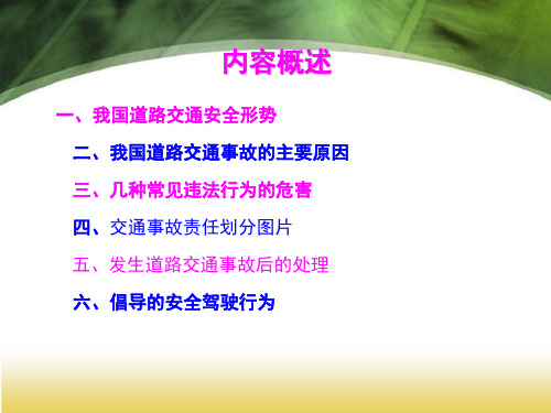 客运驾驶员安全培训专题培训课件