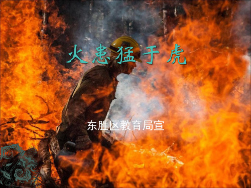 森林草原防火宣传PPT