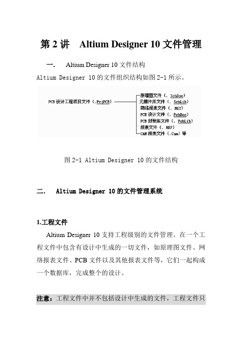 第2讲Altium Designer 10文件管理