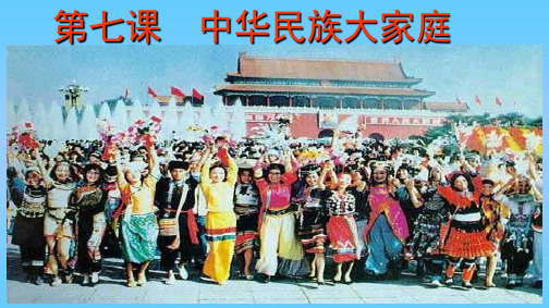 第七课《中华民族大家庭》1PPT课件