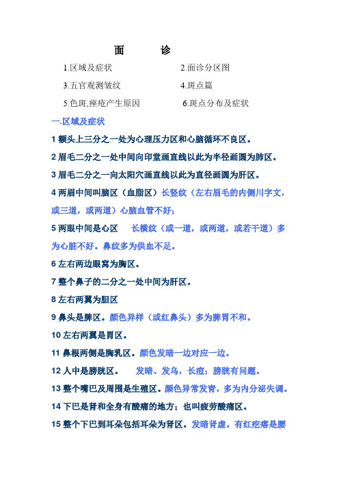 面诊