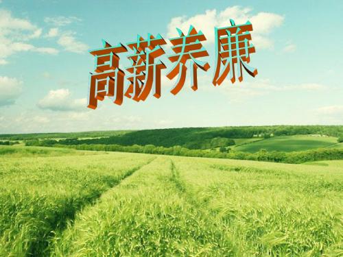 高薪养廉