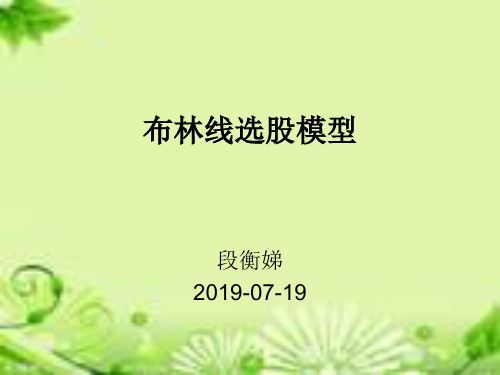 布林线选股及操作技巧-PPT课件