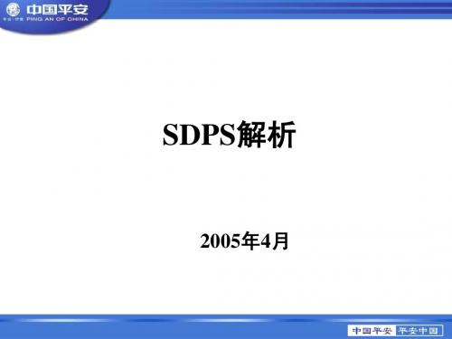 SDPS解析