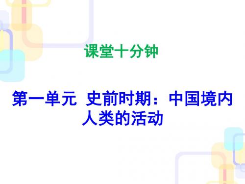 【初中历史】2017-2018学年七年级历史上册课件ppt(43份) 人教版23