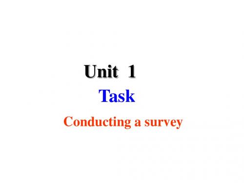 译林牛津版高中英语模块二 unit1 Task 2